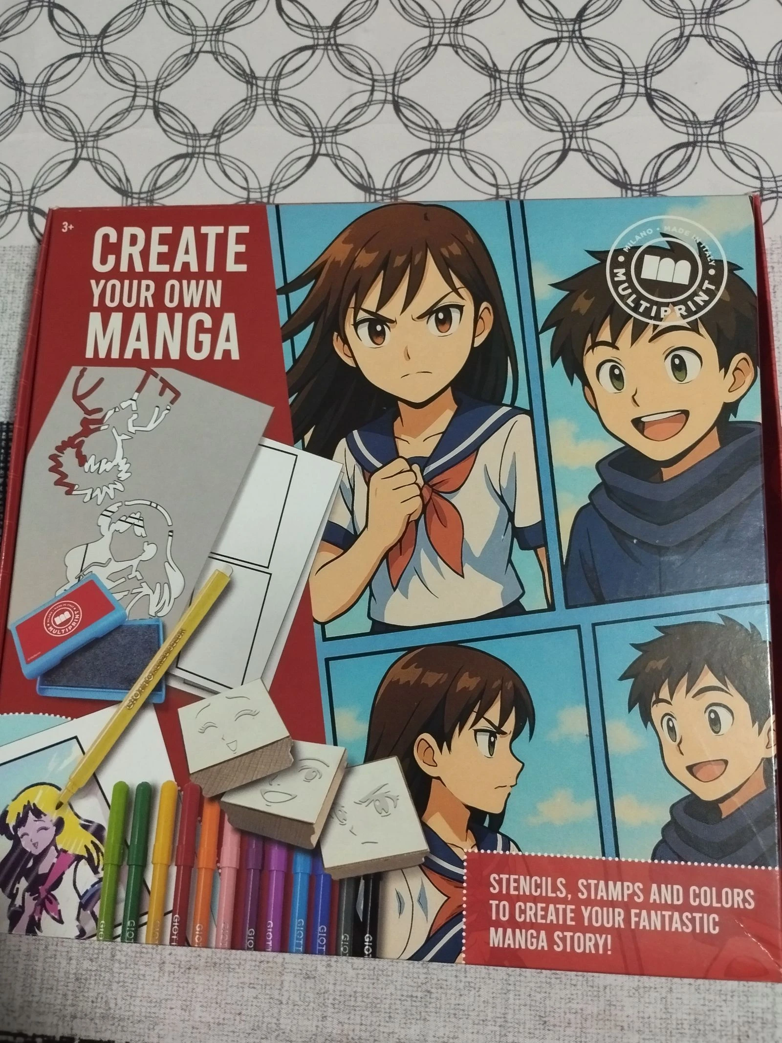 Kit para dibujar Manga